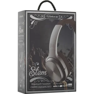 Наушники Stereo Bluetooth Headset Gelius Ultra Stem GL-HBB-0029 Black/Grey UA
