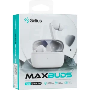Наушники Stereo Bluetooth Headset Gelius MaxBuds GP-TWS025 Black UA