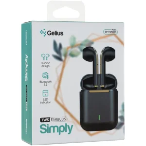 Наушники Stereo Bluetooth Headset Gelius Pro Simply GP-TWS023 Green UA