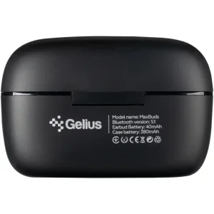 Наушники Stereo Bluetooth Headset Gelius MaxBuds GP-TWS025 Black UA