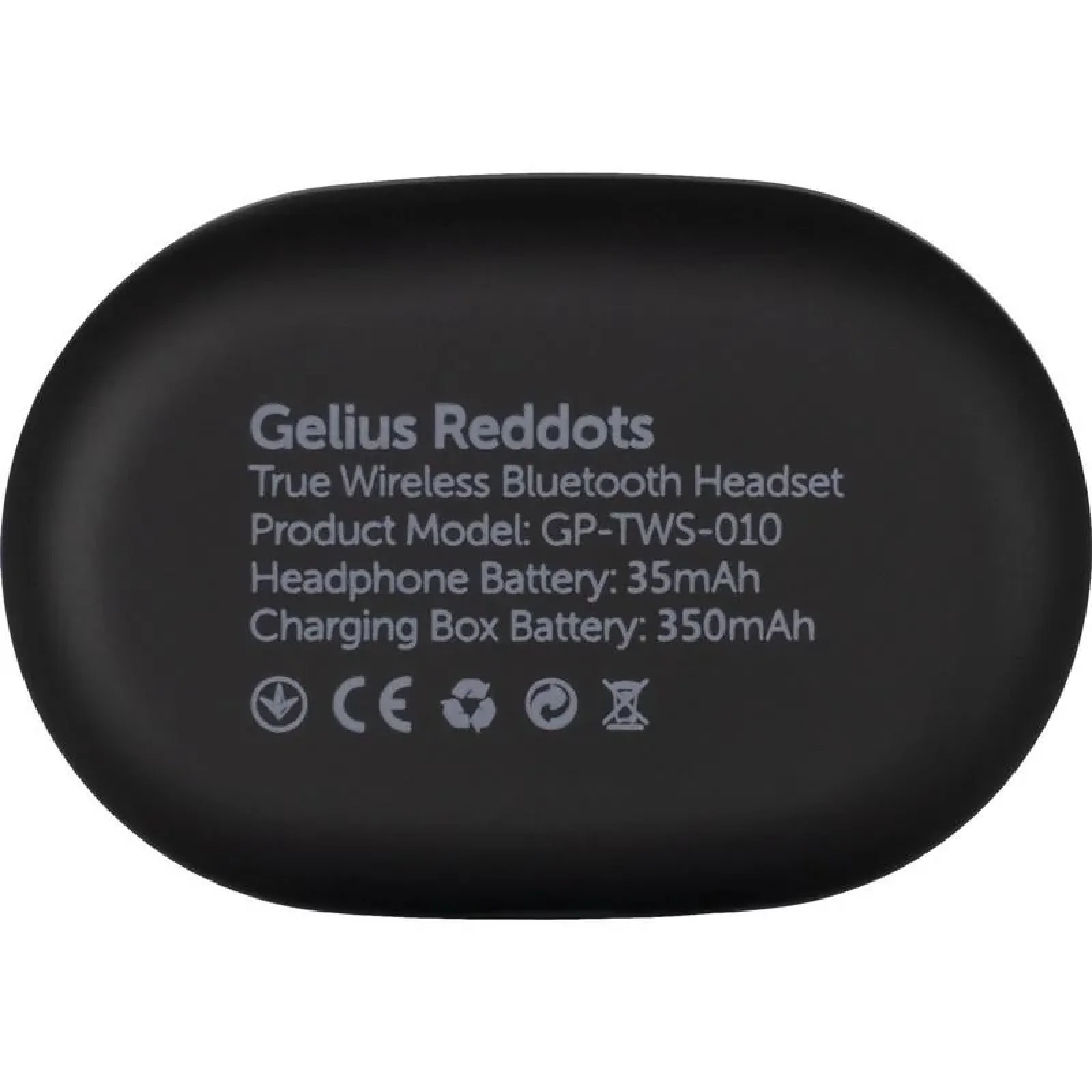 Наушники Stereo Bluetooth Headset Gelius Pro Reddots TWS Earbuds GP-TWS010 Black UA