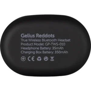 Наушники Stereo Bluetooth Headset Gelius Pro Reddots TWS Earbuds GP-TWS010 Black UA