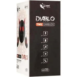 Навушники Stereo Bluetooth Headset Krazi TWS Diablo KZTS-101 Black