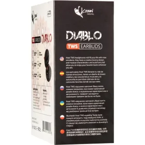 Навушники Stereo Bluetooth Headset Krazi TWS Diablo KZTS-101 Black