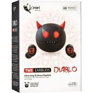 Навушники Stereo Bluetooth Headset Krazi TWS Diablo KZTS-101 Black