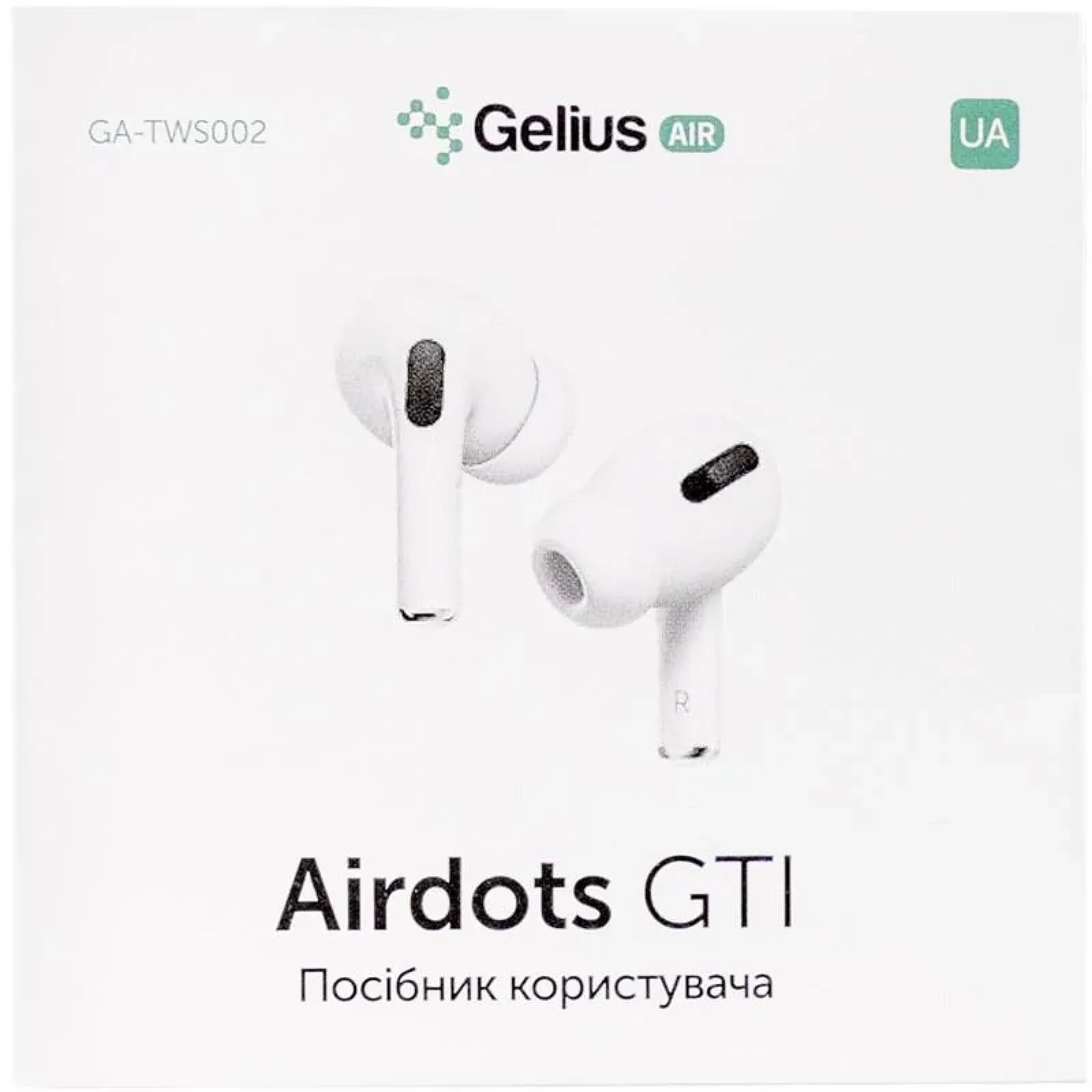 Наушники Stereo Bluetooth Headset Gelius Air Airdots GTI GA-TWS-002 White UA