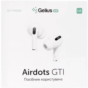 Наушники Stereo Bluetooth Headset Gelius Air Airdots GTI GA-TWS-002 White UA