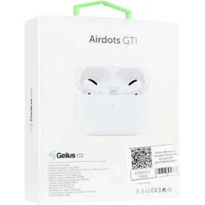 Наушники Stereo Bluetooth Headset Gelius Air Airdots GTI GA-TWS-002 White UA