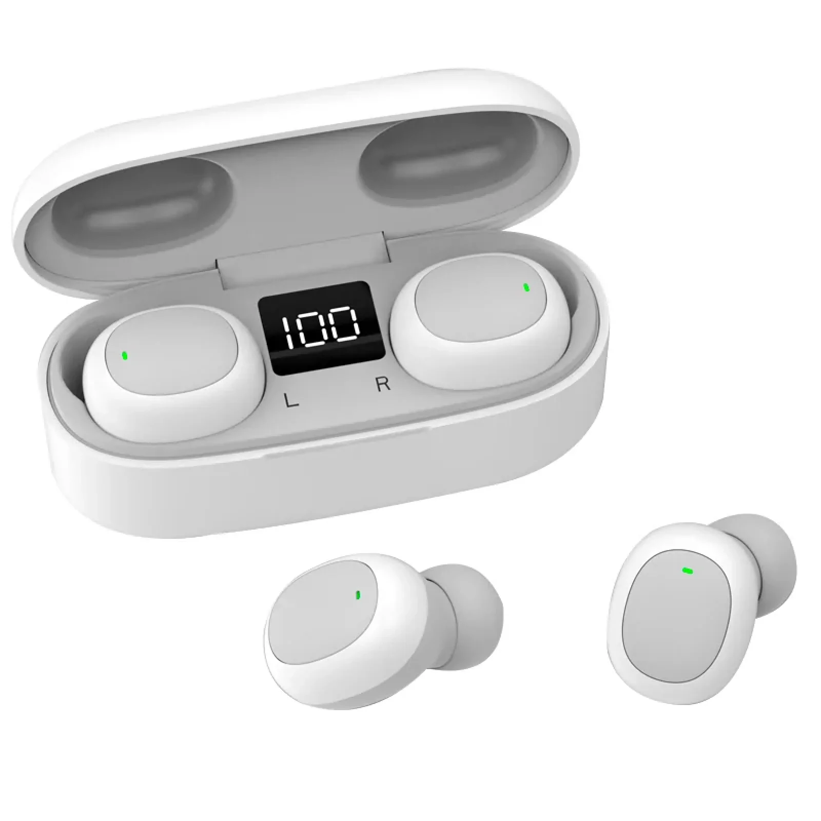 Наушники Stereo Bluetooth Headset Gelius Pro BlackDots GP-TWS010B White UA