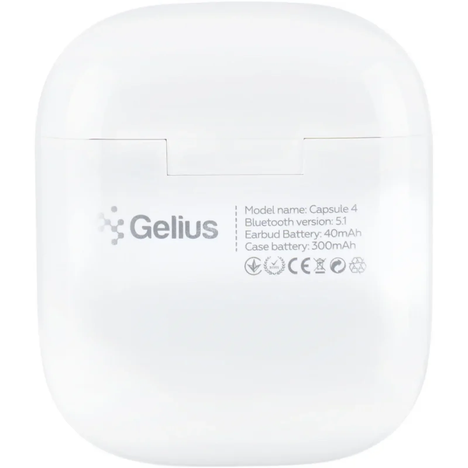Наушники Stereo Bluetooth Headset Gelius Pro Capsule 4 GP-TWS-004i White (12 мес) UA