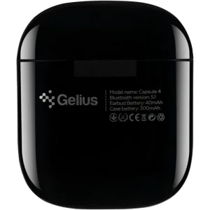 Наушники Stereo Bluetooth Headset Gelius Pro Capsule 4 GP-TWS-004i Black (12 мес) UA