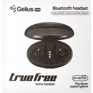 Наушники Stereo Bluetooth Headset Gelius Pro TrueFree GP-HBT010 Black UA