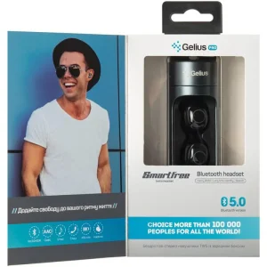 Наушники Stereo Bluetooth Headset Gelius Pro SmartFree GP-HBT015 Black UA