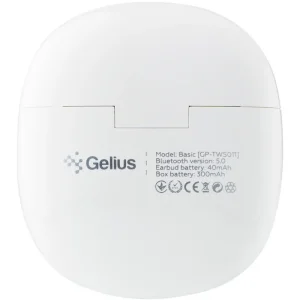 Наушники Stereo Bluetooth Headset Gelius Pro Basic GP-TWS011 White UA