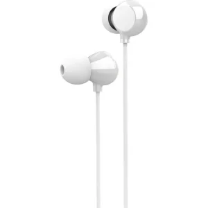 Наушники HF Gelius Air Kvazar Ceramic GA-WE-001 White with mic + button call answering UA