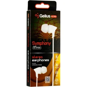 Наушники HF Gelius Ultra Symphony GU-080 White with mic + button call answering UA