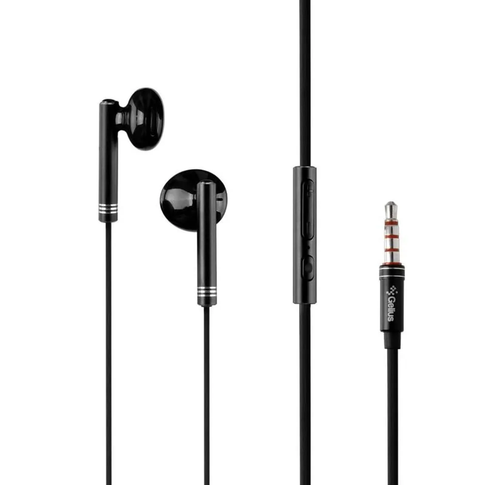 Наушники HF Gelius Pro GP-HF390 Betta Black with mic + button call answering UA