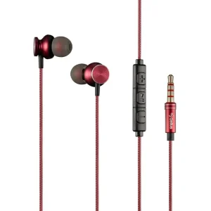 Наушники HF Gelius Pro GP-HF590 Alfa Red with mic + button call answering UA