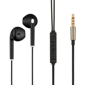 Наушники HF Gelius Ultra Iron Mirage GU-HF017 Black with mic + button call answering UA