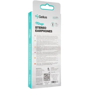 Навушники HF Gelius Ultra Iron Mirage GU-HF017 White with mic + button call answering UA