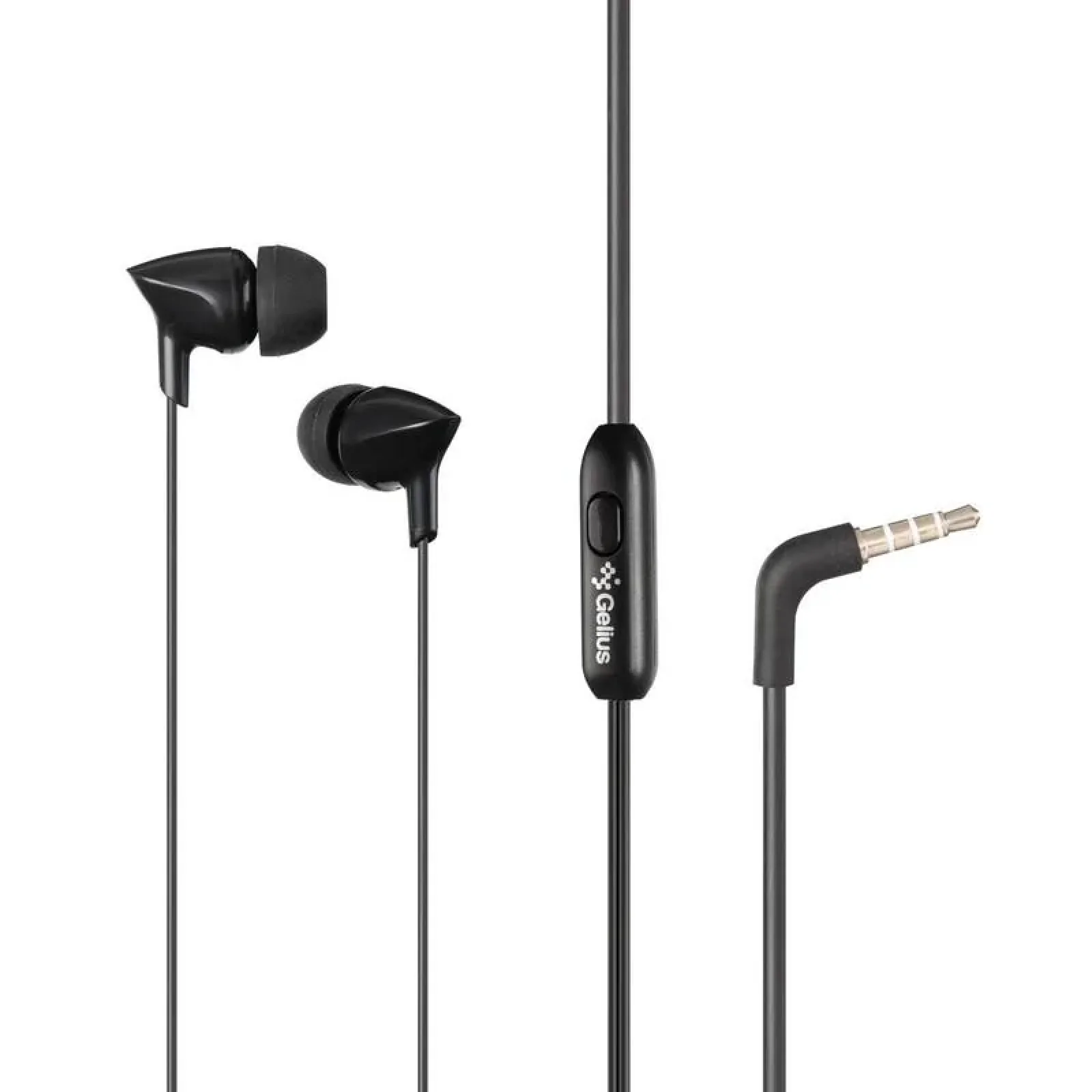 Наушники HF Gelius Ultra Symphony GU-080 Black with mic + button call answering UA