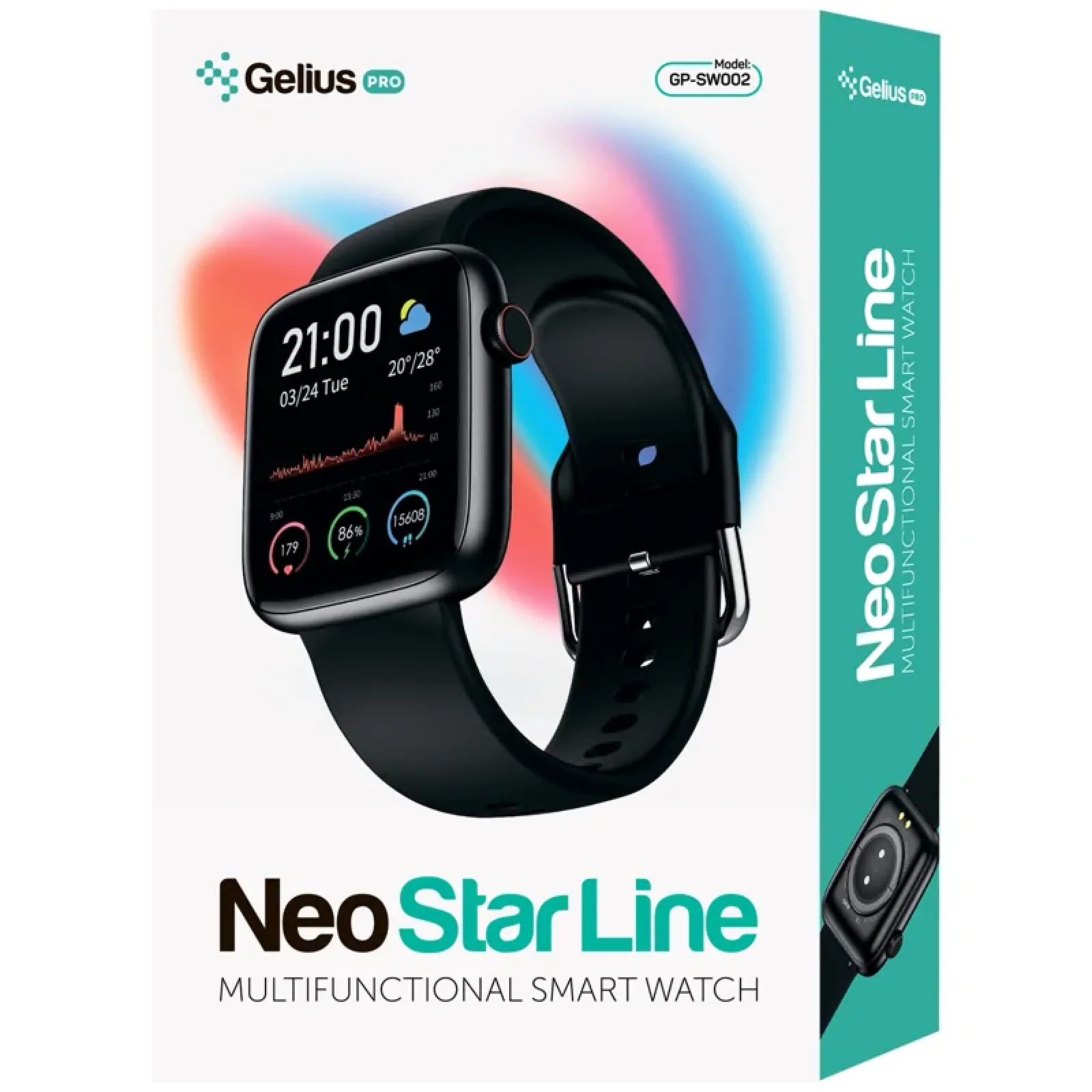 Смарт-годинник Smart Watch Gelius Pro GP-SW002 (Neo Star Line) Black UA