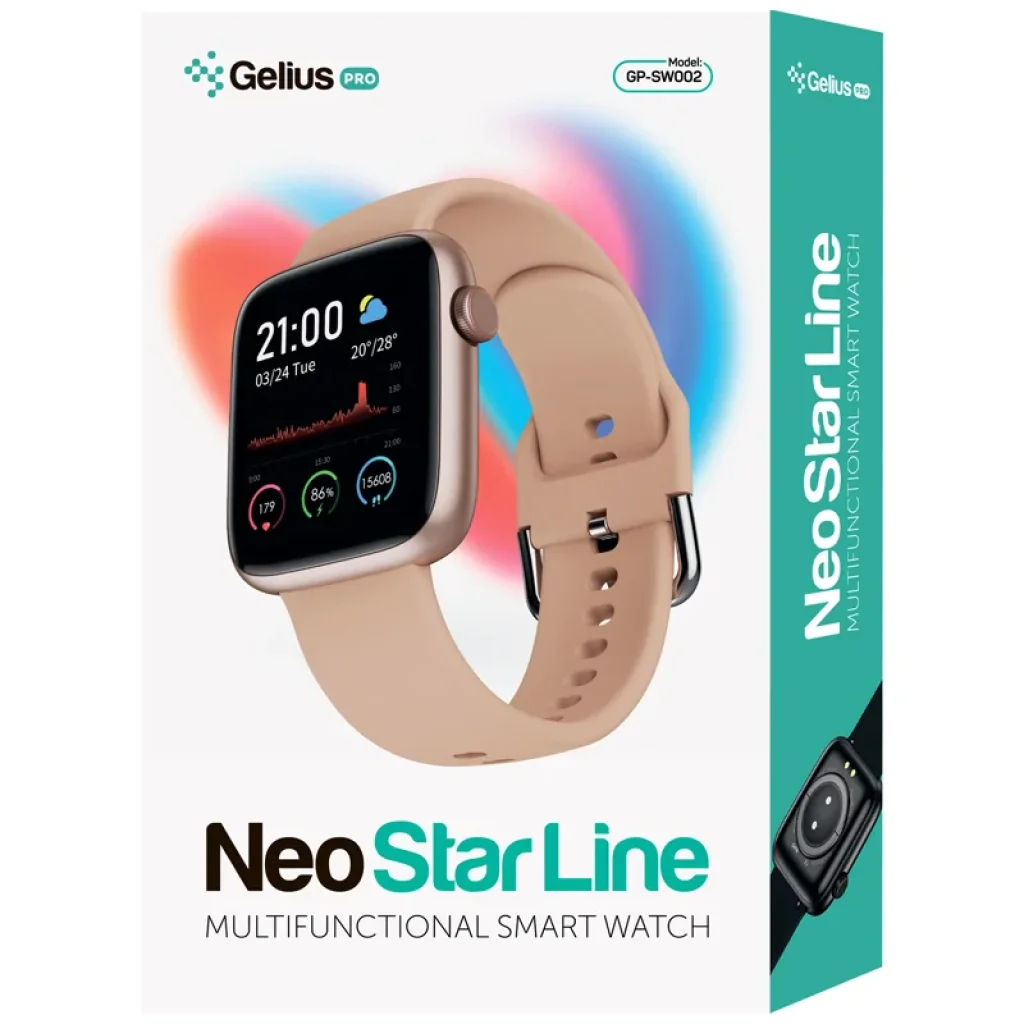 Смарт-часы Smart Watch Gelius Pro GP-SW002 (Neo Star Line) Gold UA