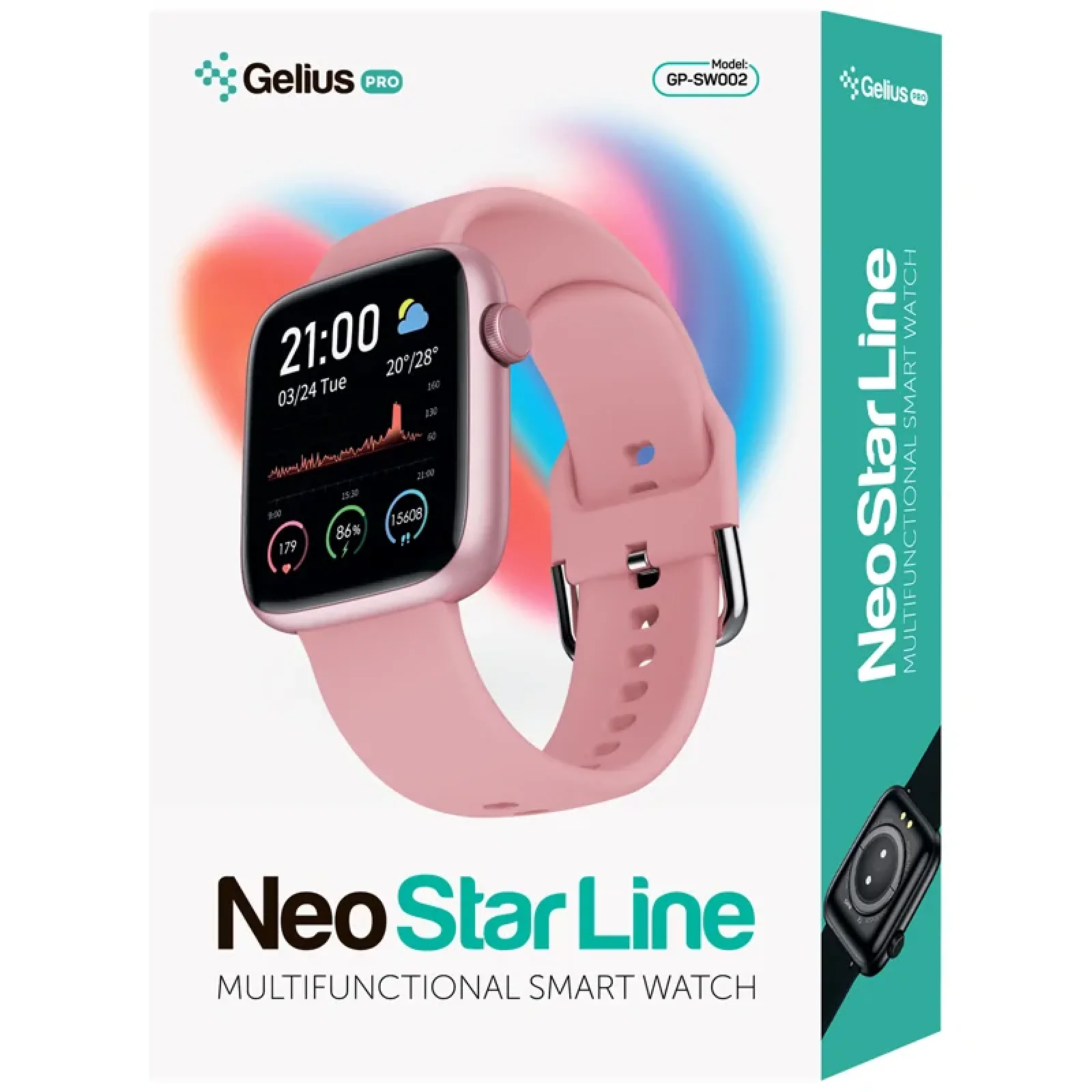 Смарт-часы Smart Watch Gelius Pro GP-SW002 (Neo Star Line) Pink UA
