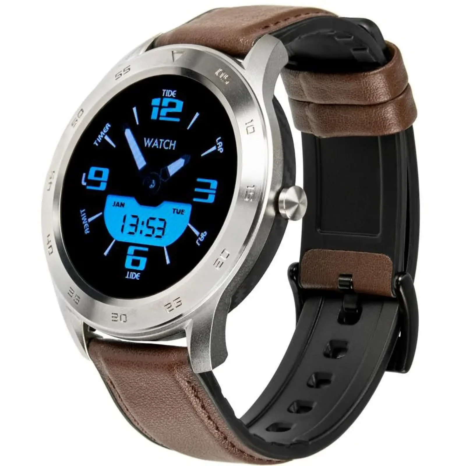 Смарт-годинник Smart Watch Gelius Pro GP-L3 (URBAN WAVE 2020) (IP68) Silver/Dark Brown UA