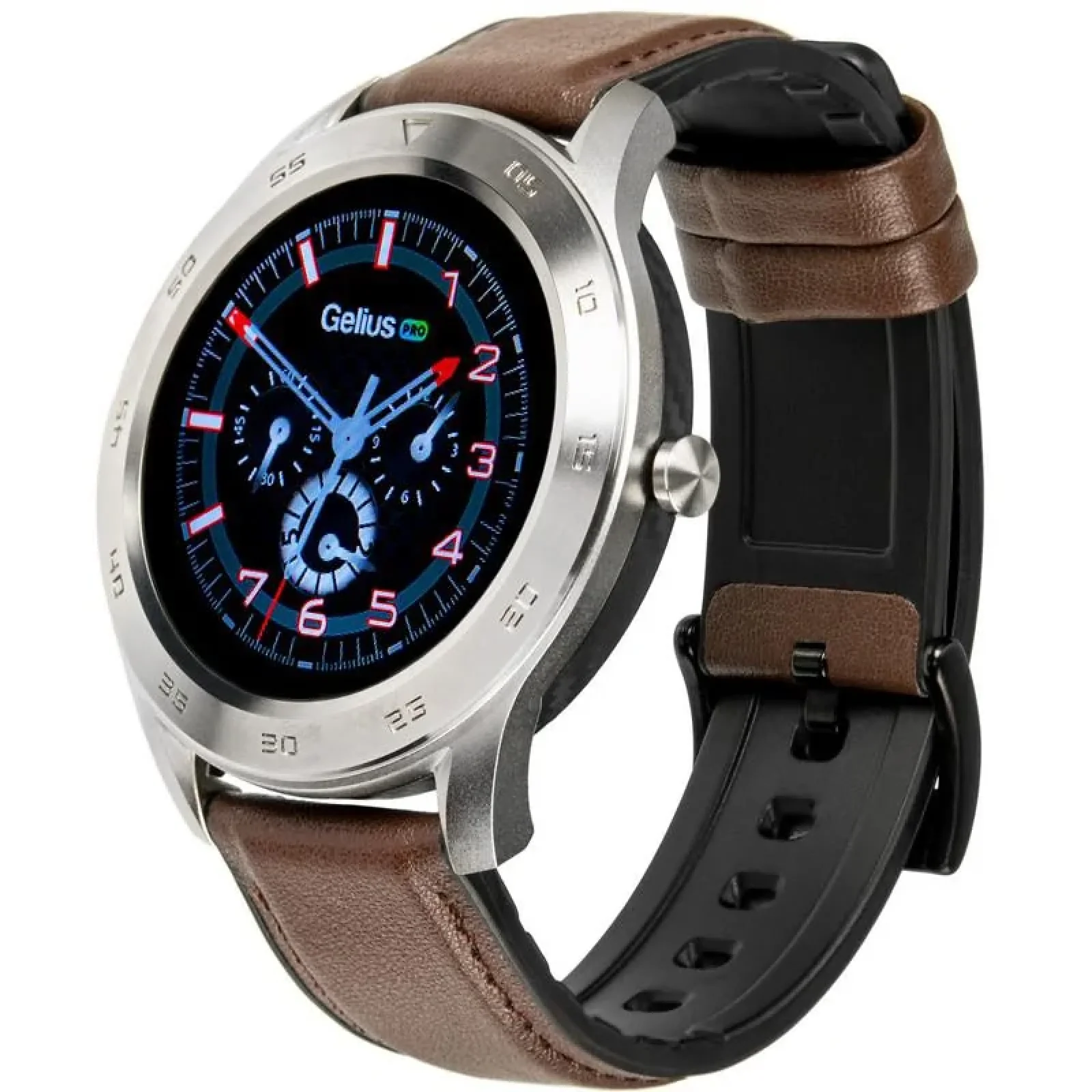 Смарт-годинник Smart Watch Gelius Pro GP-L3 (URBAN WAVE 2020) (IP68) Silver/Dark Brown UA