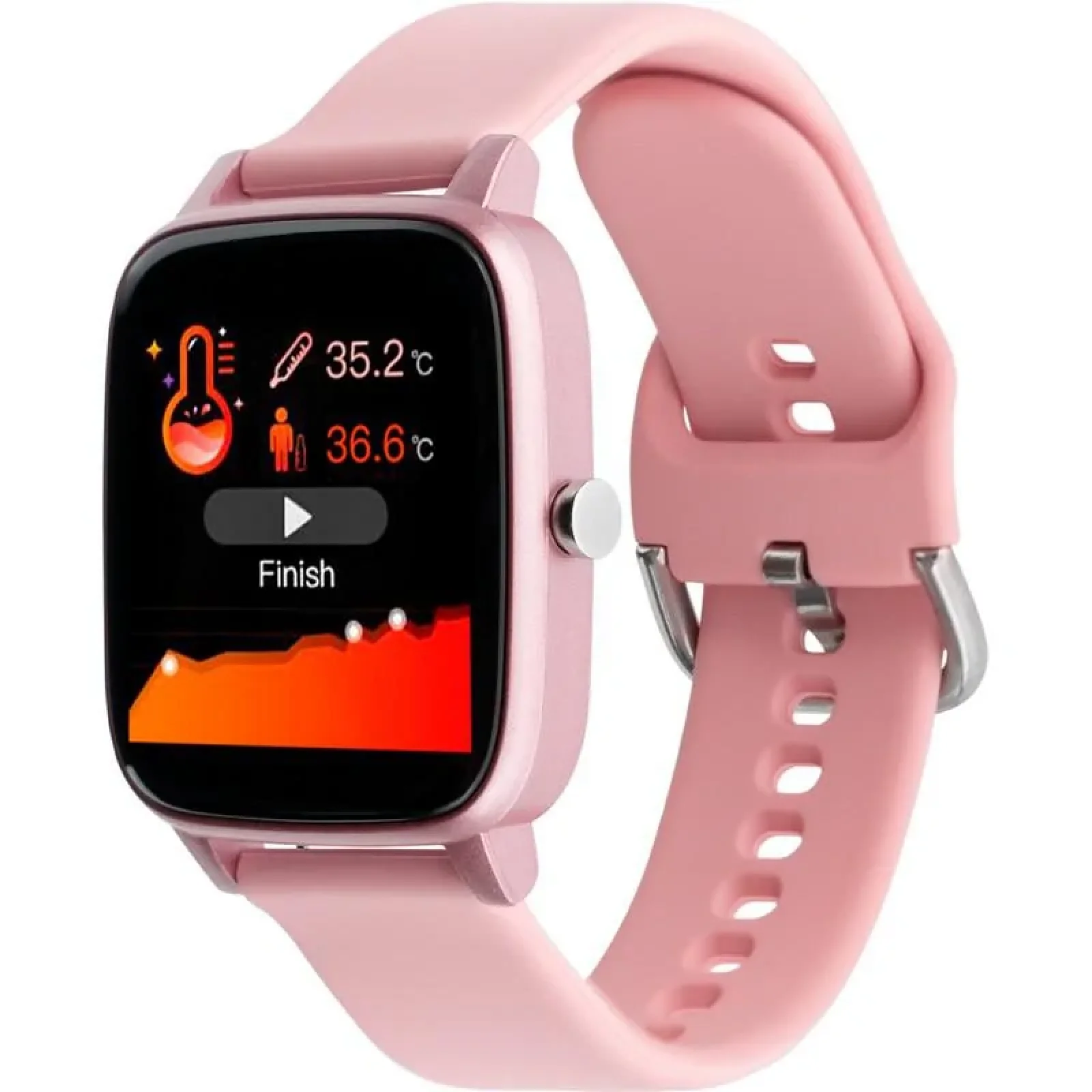 Смарт-часы Smart Watch Gelius Pro iHealth (IP67) Light Pink UA