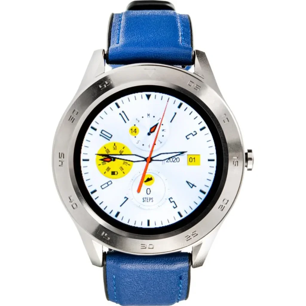 Смарт-часы Smart Watch Gelius Pro GP-L3 (URBAN WAVE 2020) (IP68) Silver/Dark Blue UA