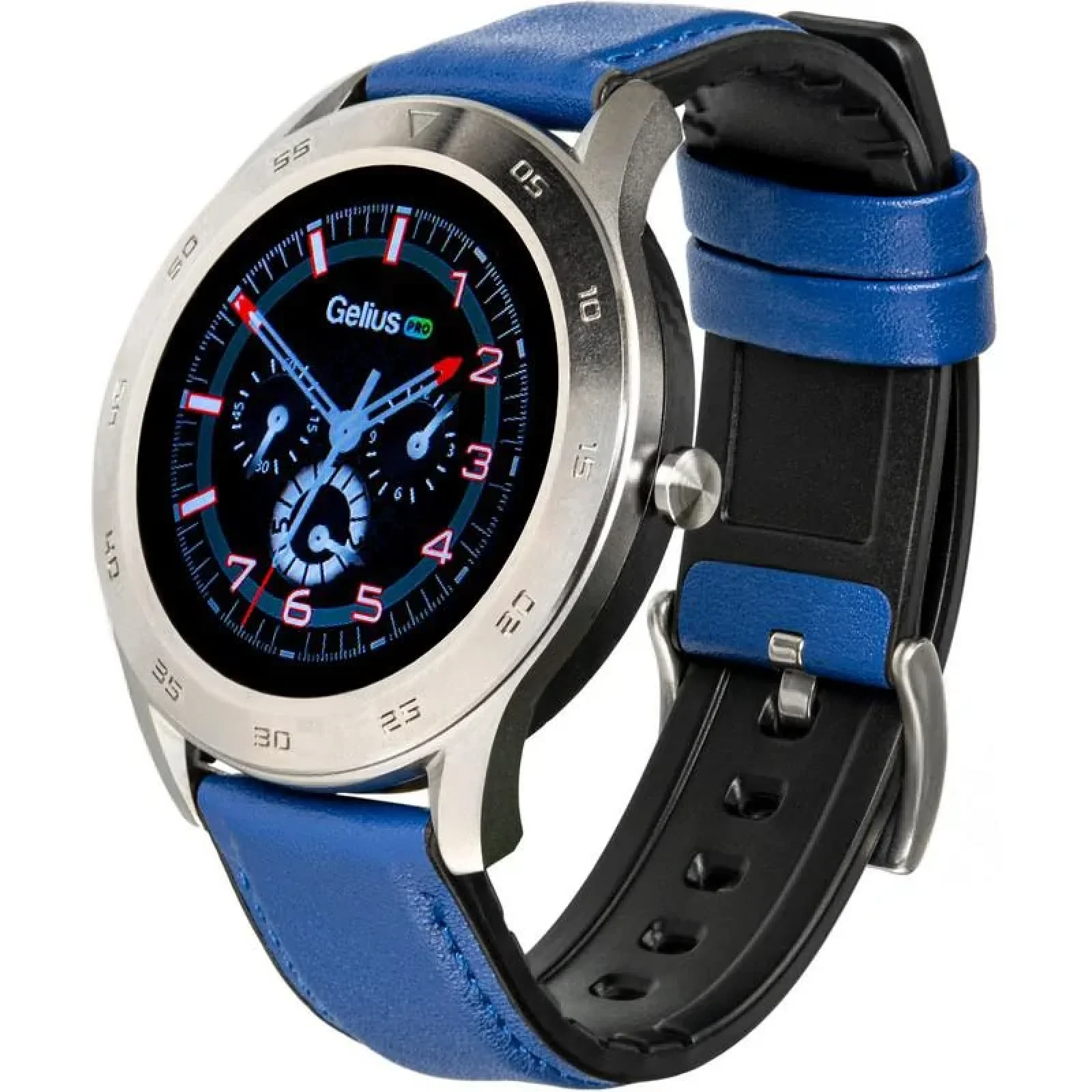 Смарт-годинник Smart Watch Gelius Pro GP-L3 (URBAN WAVE 2020) (IP68) Silver/Dark Blue UA
