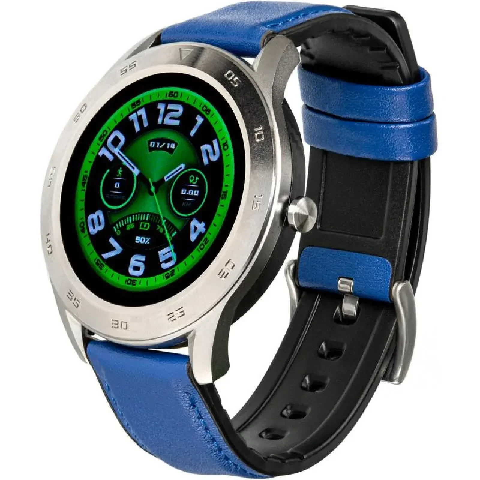 Смарт-годинник Smart Watch Gelius Pro GP-L3 (URBAN WAVE 2020) (IP68) Silver/Dark Blue UA