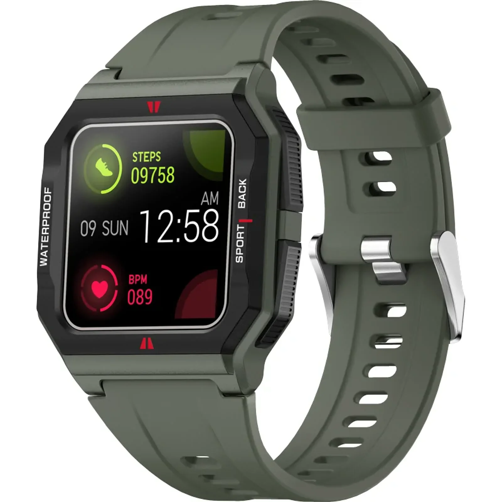 Смарт-часы Smart Watch Gelius Pro GP-SW006 (Old School) (IPX7) Green UA