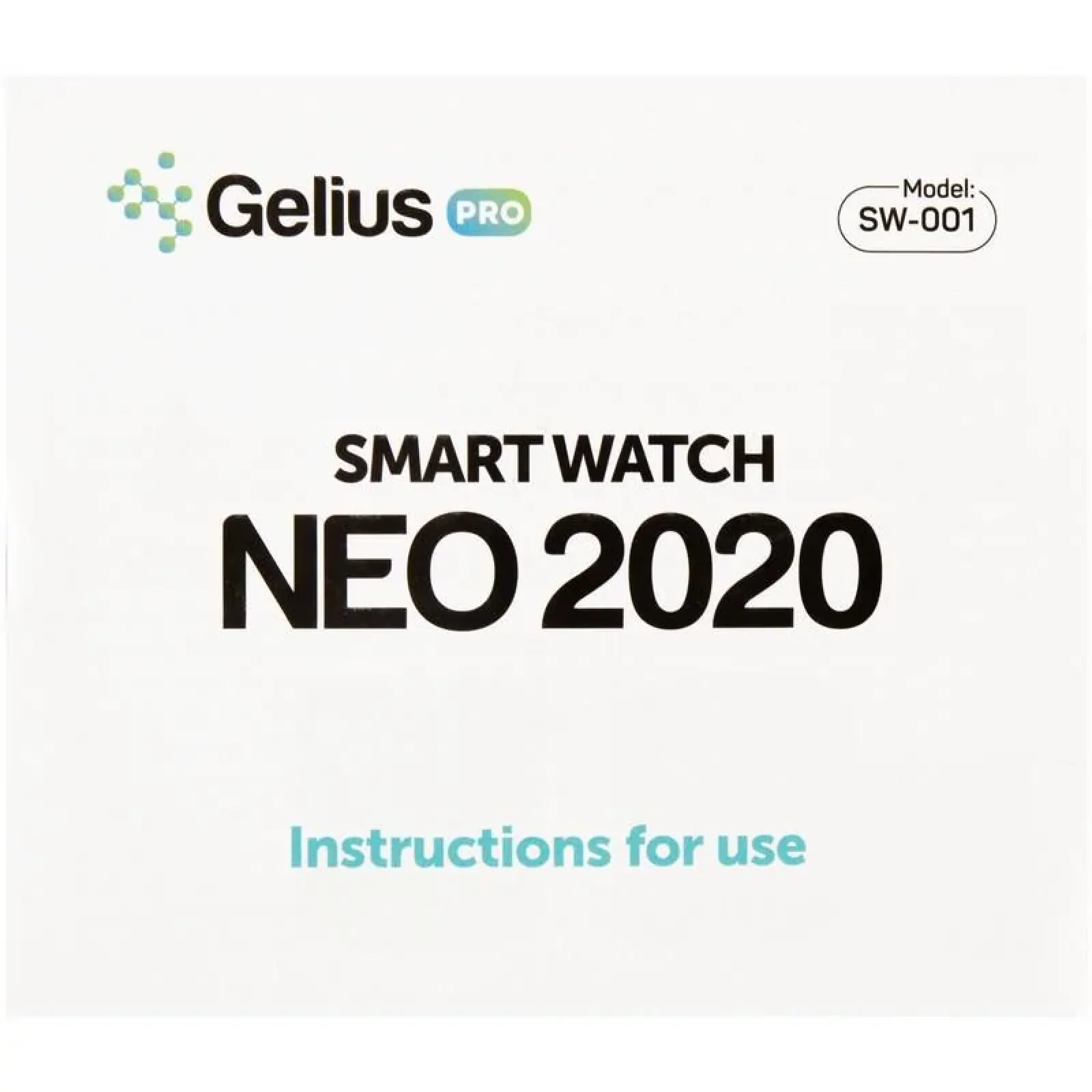 Смарт-часы Smart Watch Gelius Pro GP-SW001 (NEO 2020) (IP67) Black UA