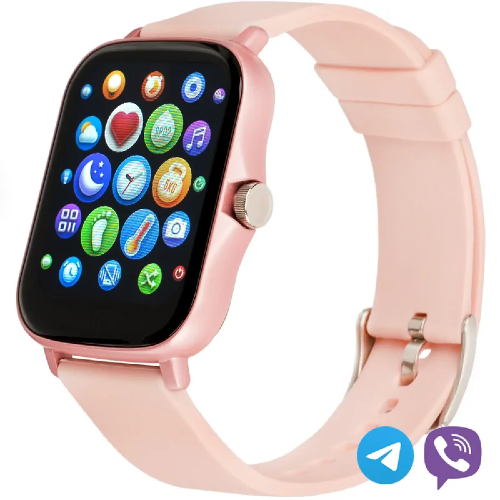 Смарт-часы Smart Watch Gelius Pro GP-SW003 (Amazwatch GT2 Lite) Pink UA