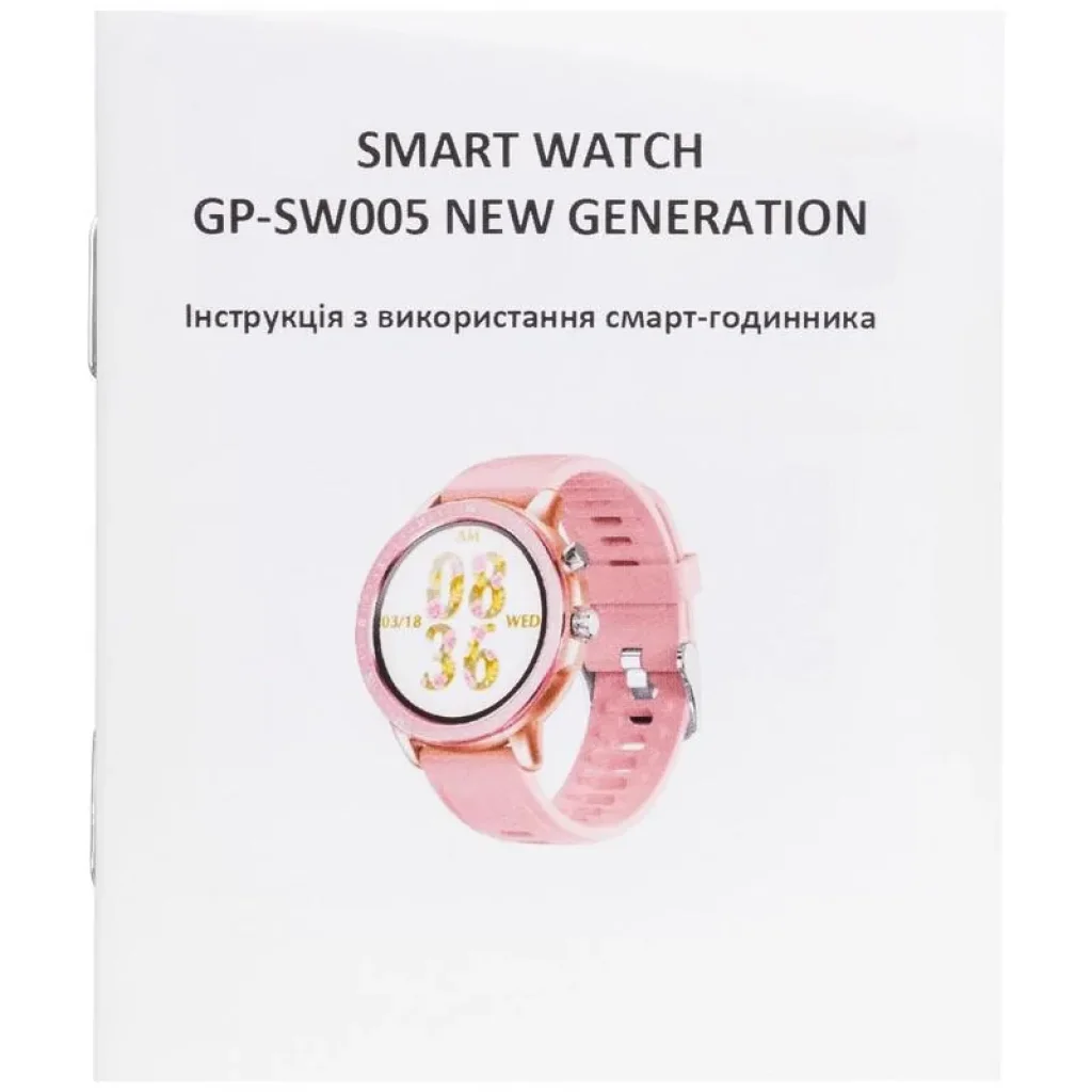 Смарт-часы Smart Watch Gelius Pro GP-SW005 (NEW GENERATION) (IPX7) Pink/Gold UA