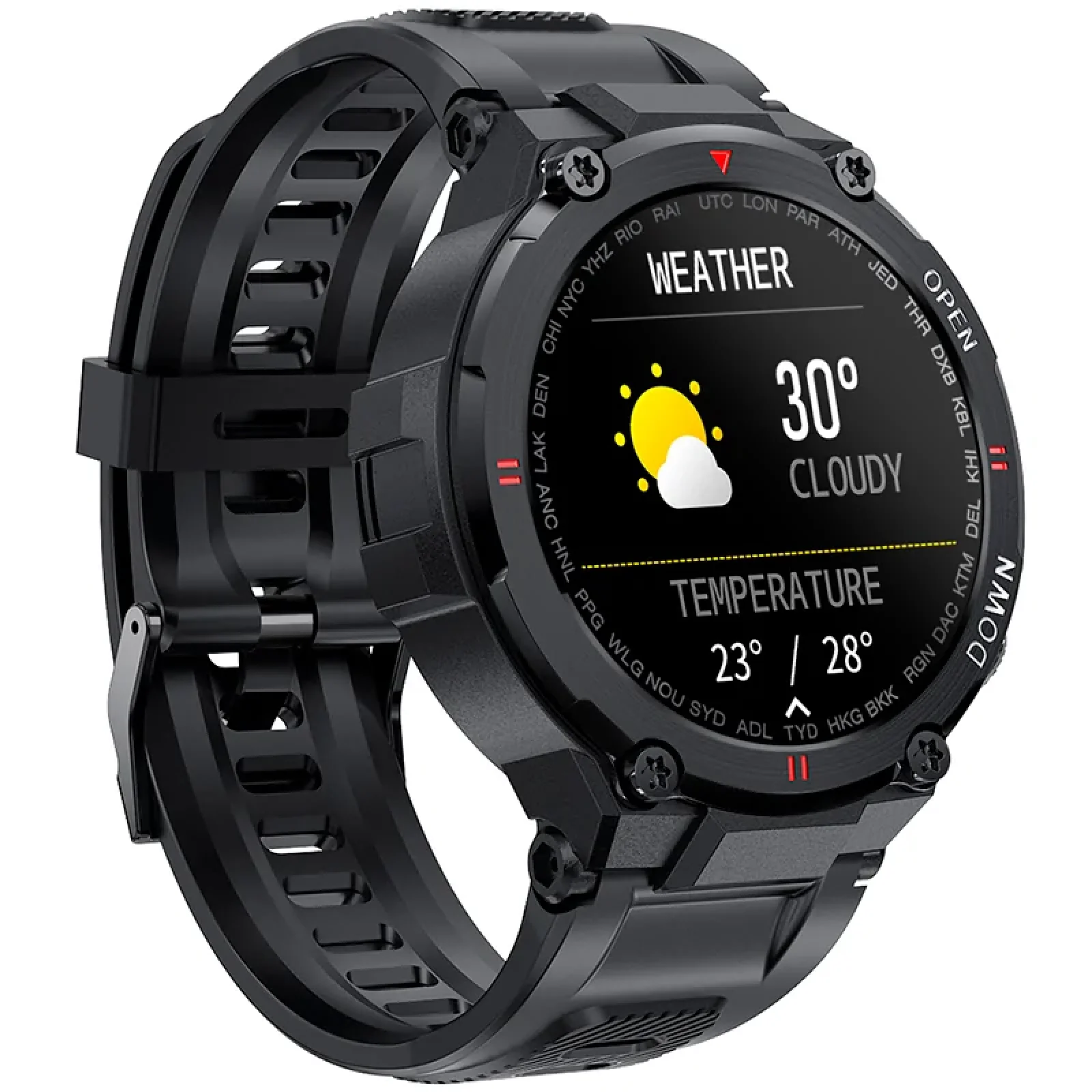 Смарт-годинник Smart Watch Gelius Pro GP-SW008 (G-WATCH) Bluetooth Call (IPX7) Black UA
