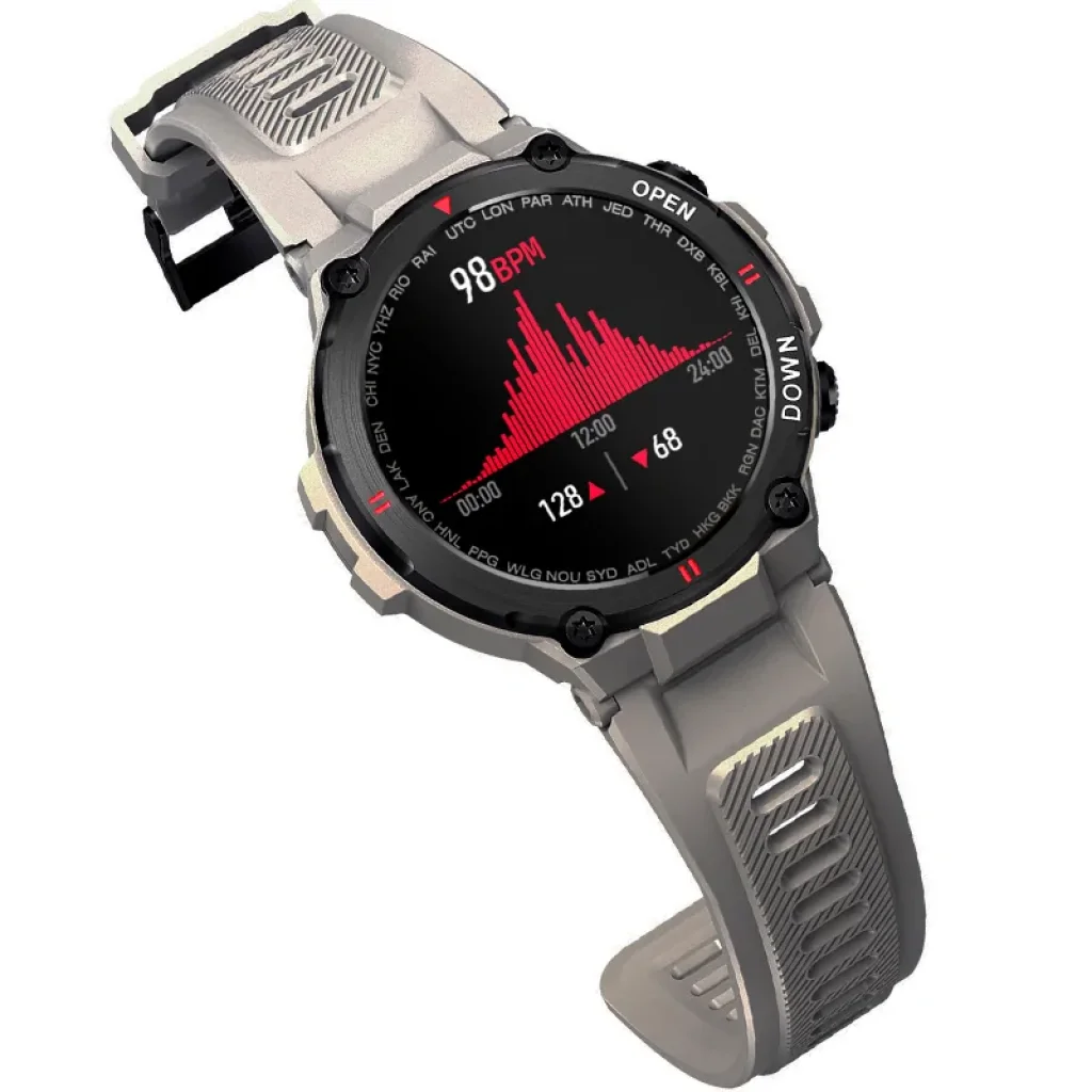 Смарт-часы Smart Watch Gelius Pro GP-SW008 (G-WATCH) Bluetooth Call (IPX7) Desert Grey UA