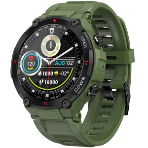 Смарт-часы Smart Watch Gelius Pro GP-SW008 (G-WATCH) Bluetooth Call (IPX7) Navy Green UA