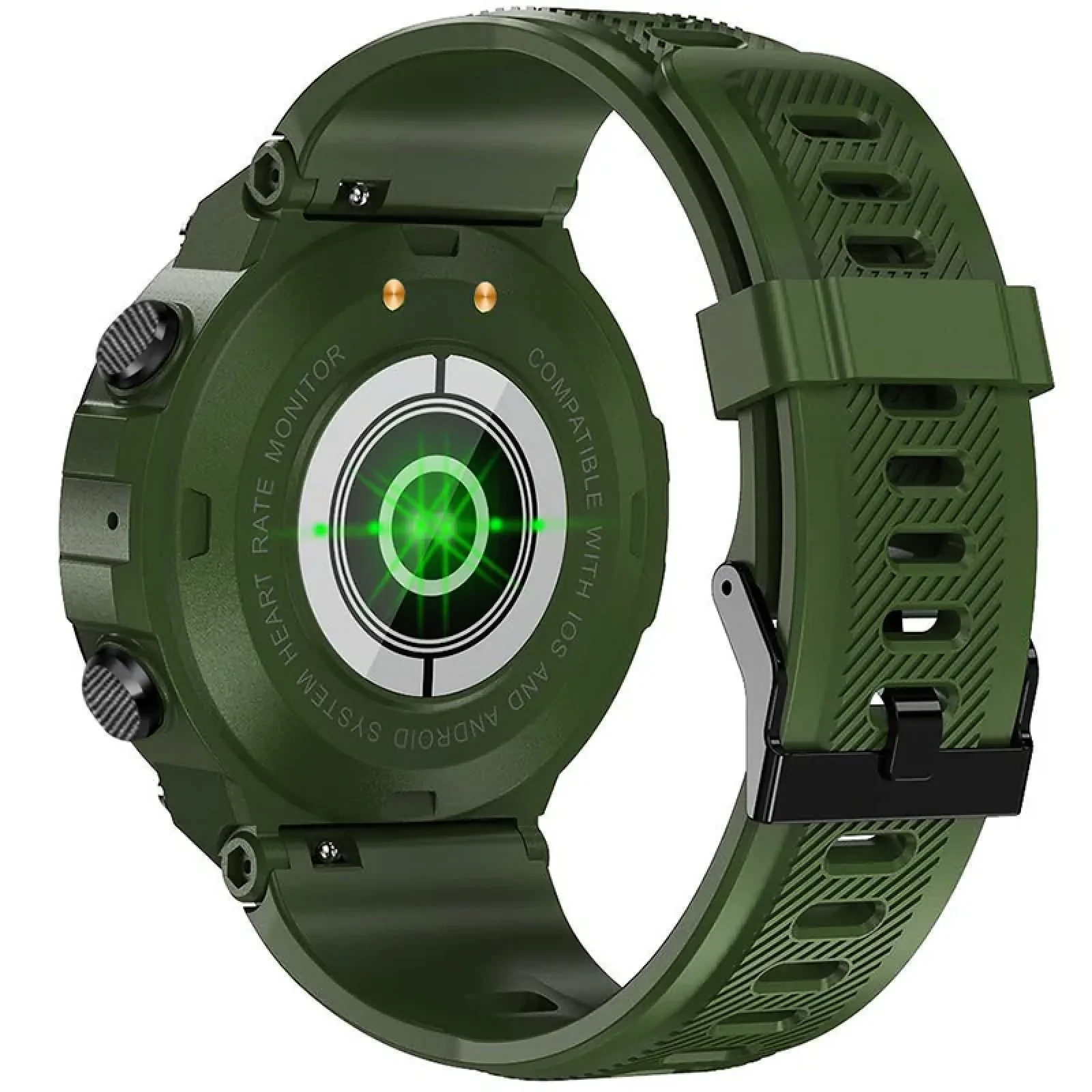 Смарт-часы Smart Watch Gelius Pro GP-SW008 (G-WATCH) Bluetooth Call (IPX7) Navy Green UA
