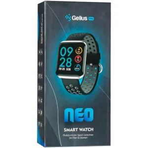 Смарт-часы Smart Watch Gelius Pro GP-SW001 (NEO) Black/Red UA