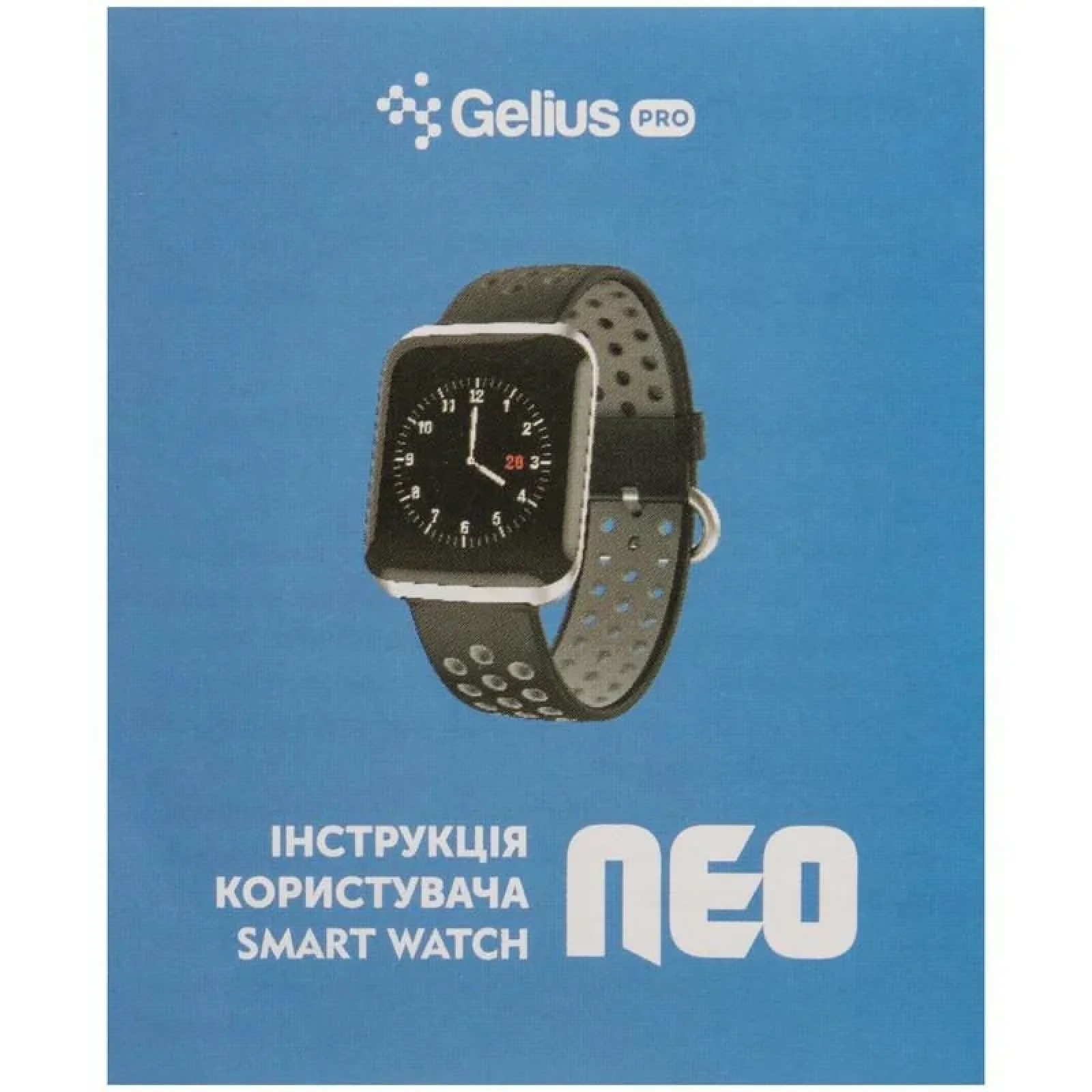 Смарт-часы Smart Watch Gelius Pro GP-SW001 (NEO) Black/Grey UA
