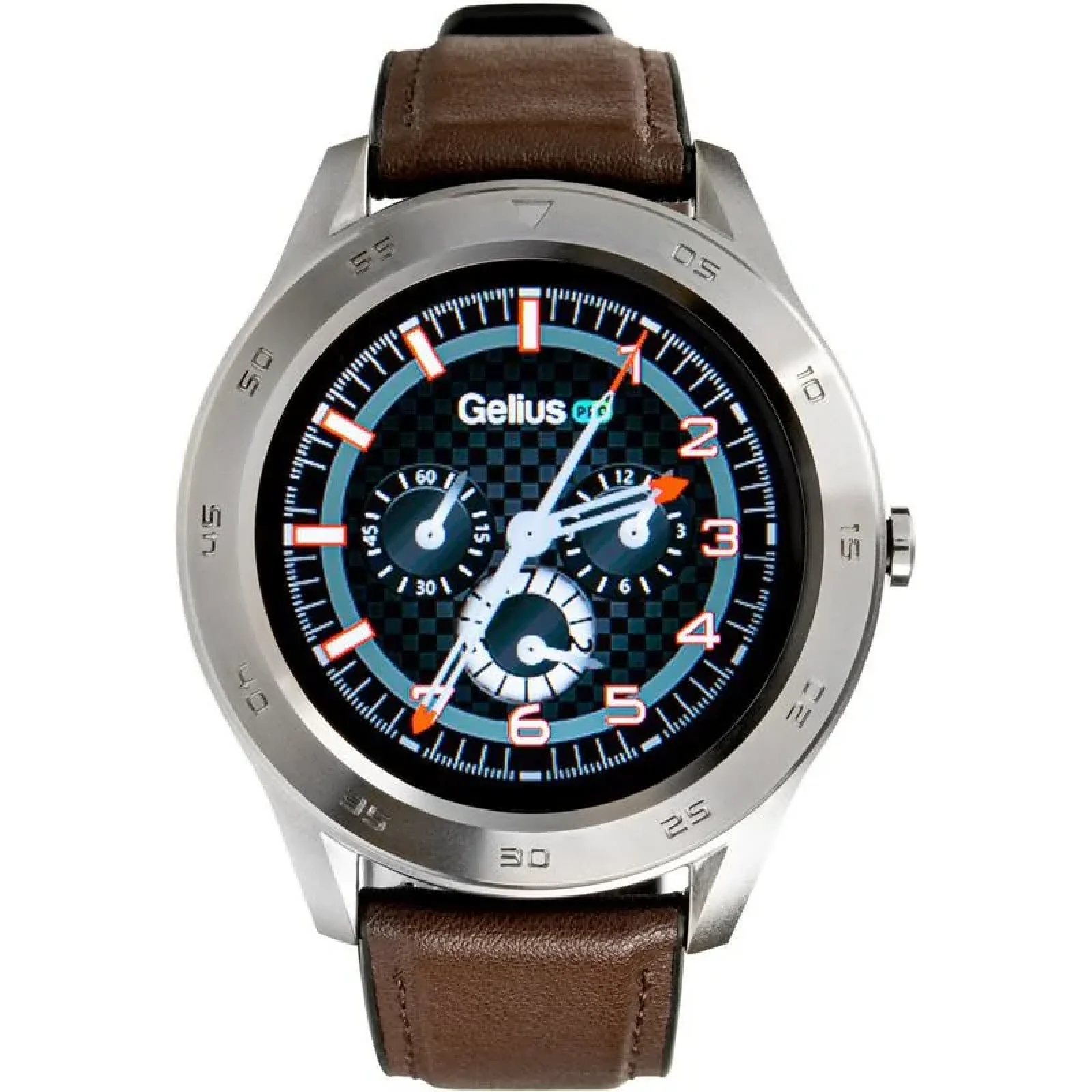 Смарт-годинник Smart Watch Gelius Pro GP-L3 (URBAN WAVE 2020) (IP68) Silver/Dark Brown UA