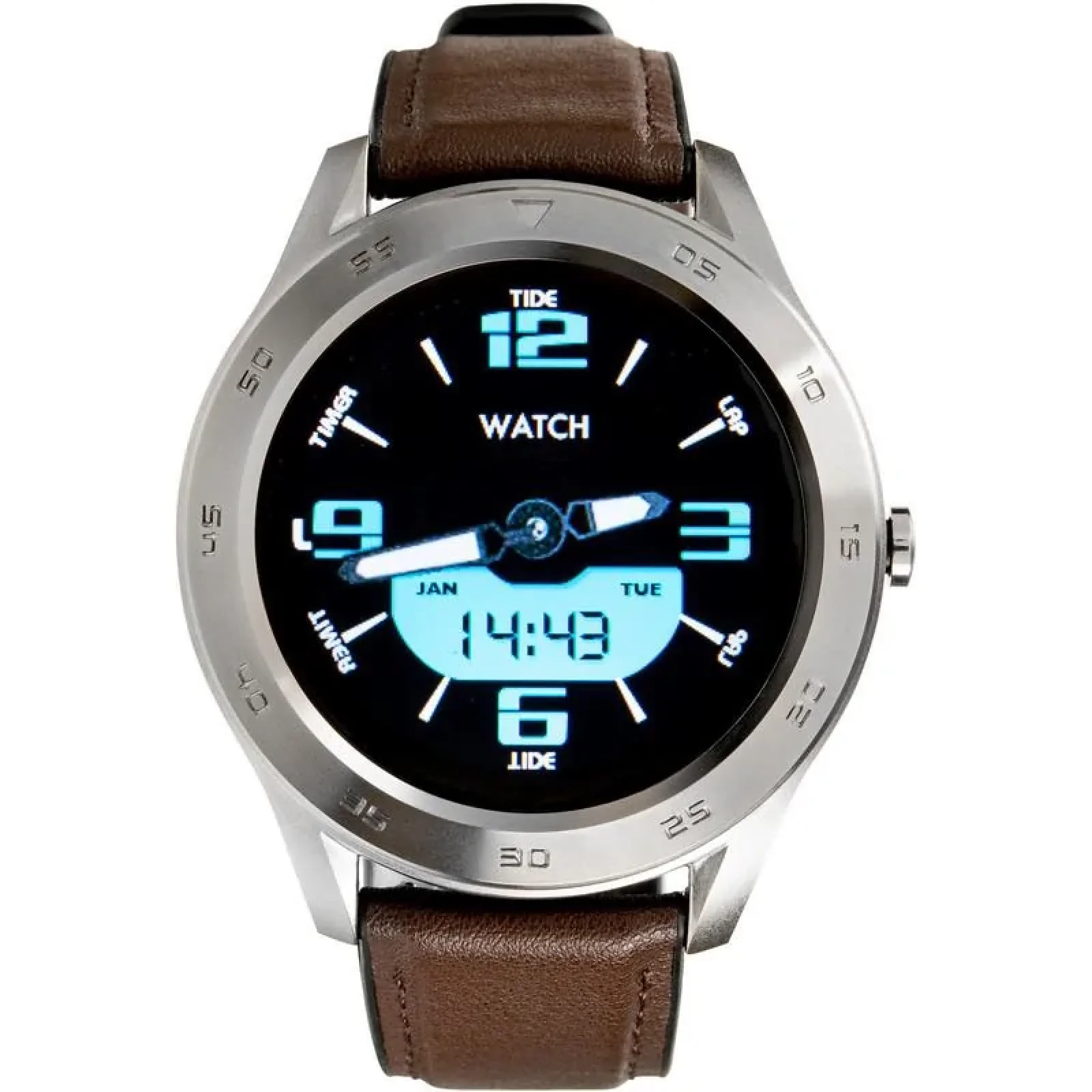 Смарт-годинник Smart Watch Gelius Pro GP-L3 (URBAN WAVE 2020) (IP68) Silver/Dark Brown UA