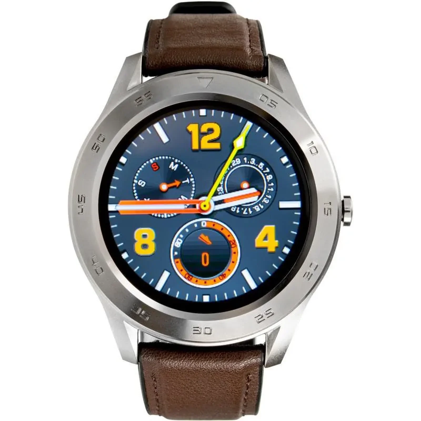 Смарт-годинник Smart Watch Gelius Pro GP-L3 (URBAN WAVE 2020) (IP68) Silver/Dark Brown UA