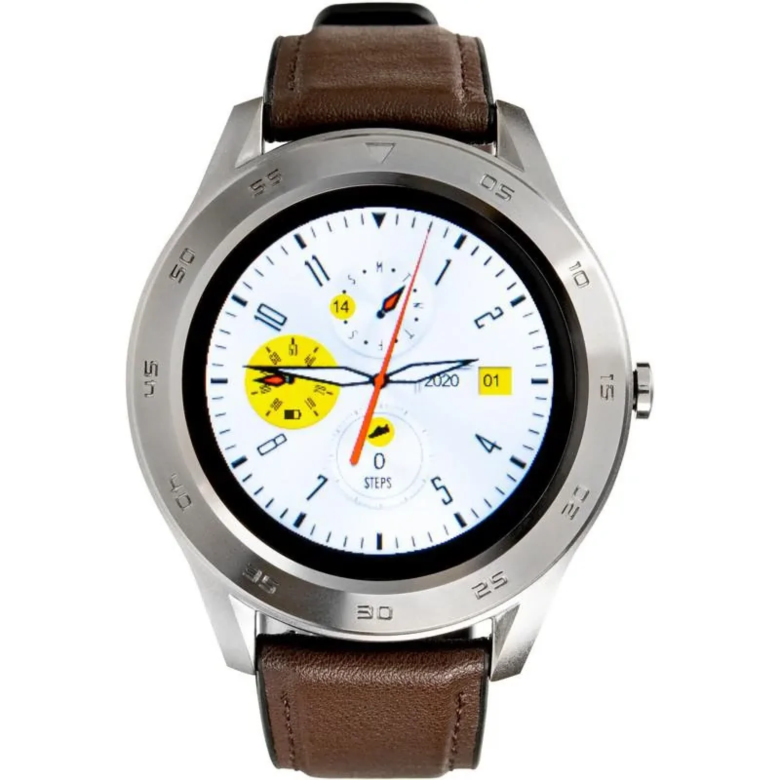 Смарт-годинник Smart Watch Gelius Pro GP-L3 (URBAN WAVE 2020) (IP68) Silver/Dark Brown UA