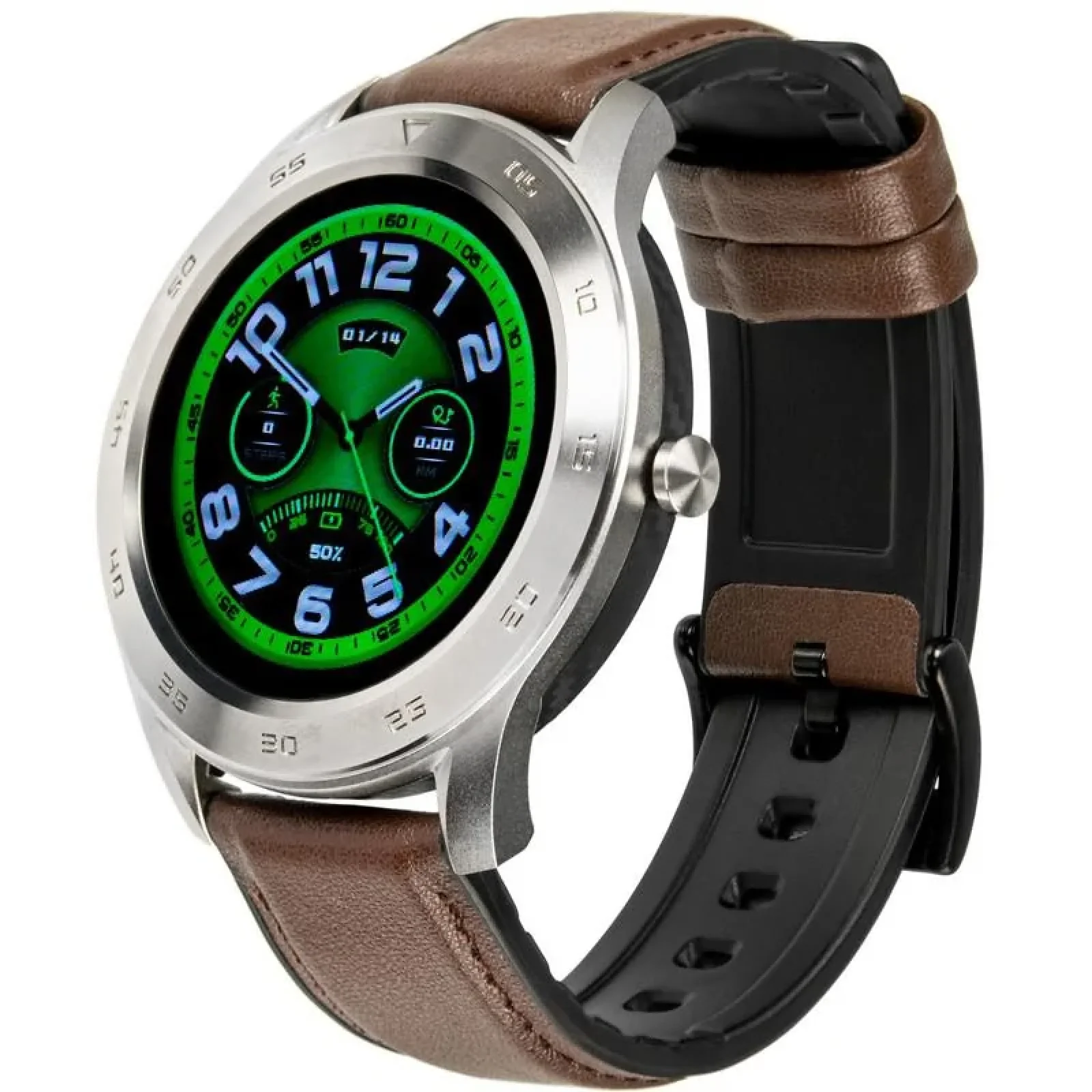 Смарт-годинник Smart Watch Gelius Pro GP-L3 (URBAN WAVE 2020) (IP68) Silver/Dark Brown UA