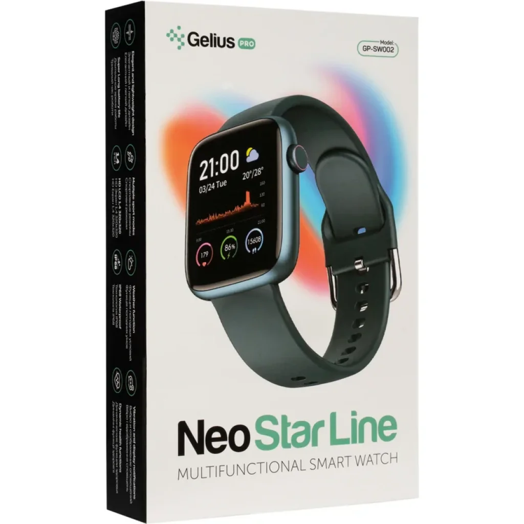 Смарт-часы Smart Watch Gelius Pro GP-SW002 (Neo Star Line) Blue UA
